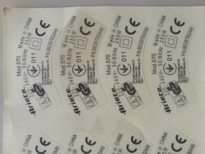 透明膜標(biāo)簽